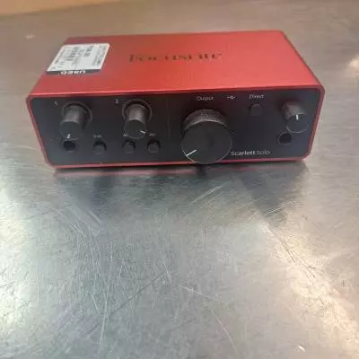 Focusrite - SCARLETTSOLOMK4